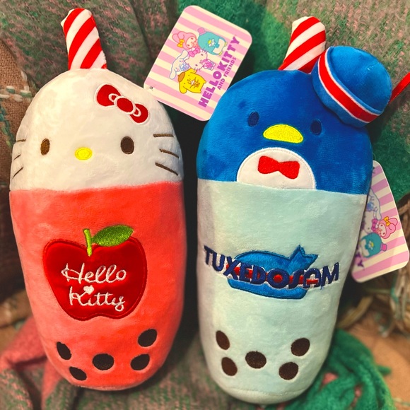 SANRIO Hello Kitty PLUSH TuxedoSam Lg FURRY Stuffed Animal Collectibles Kawaii - Picture 1 of 12